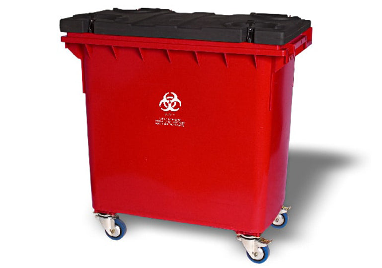 Medical Waste Container - RED 200 Gallons