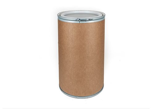 Fiber 55 Gallon Drum with Plastic Cover, Lever Lock Ring