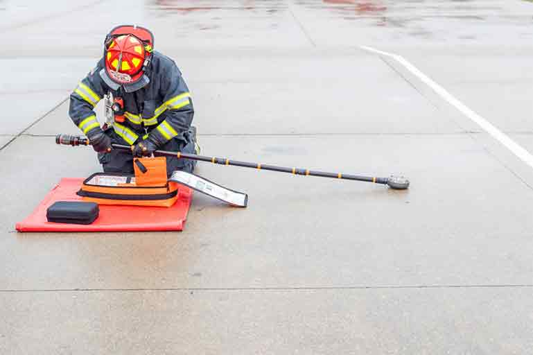 Brimstone EV Fire Suppressor System XL™ (Mister™ & XL 25' x 33' EV Blanket Combo)