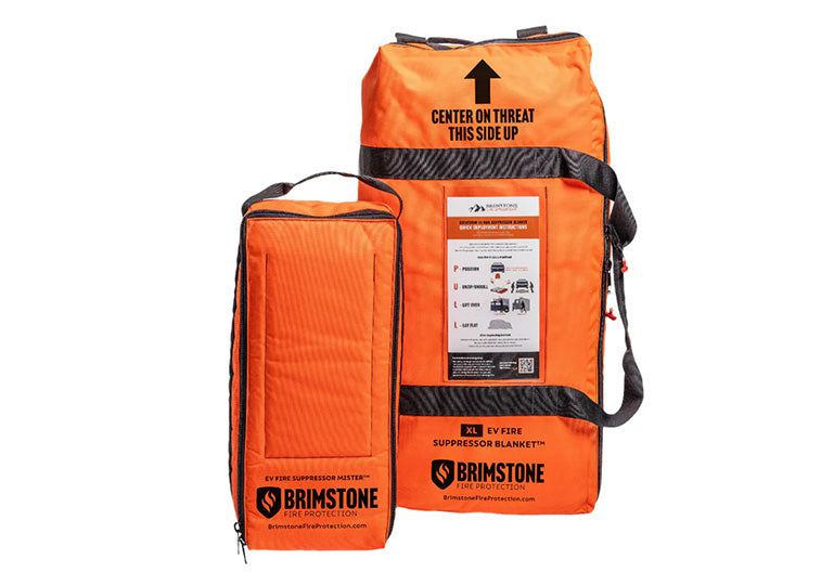 Brimstone EV Fire Suppressor System XL™ (Mister™ & XL 25' x 33' EV Blanket Combo)