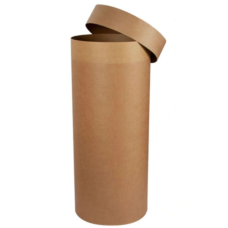 4' Fluorescent Lamp Recycling All-Fiber Round Drums - Slip on Cover