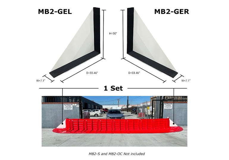 Mayim Modular Flood Barrier™ 30" Kits