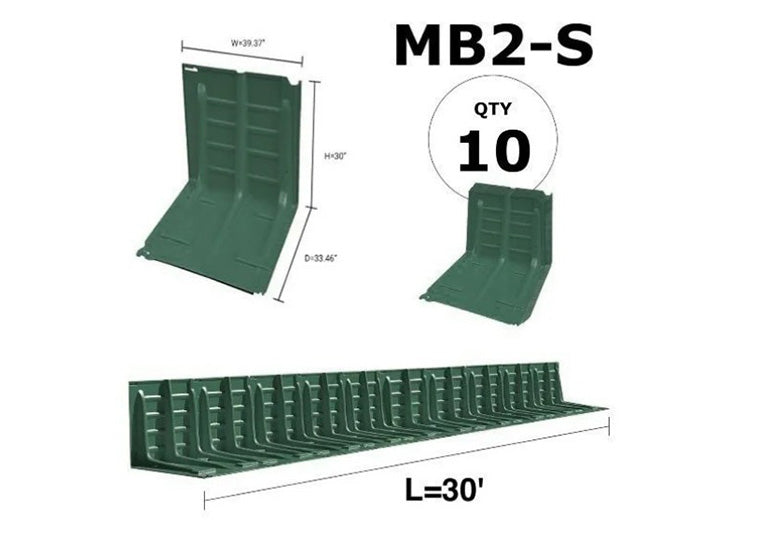 Mayim Modular Flood Barrier™ 30" Kits
