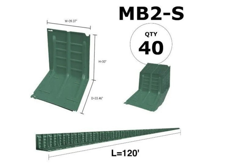 Mayim Modular Flood Barrier™ 30" Kits