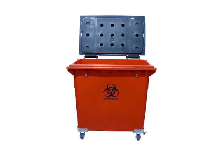 Medical Waste Container - RED 200 Gallons