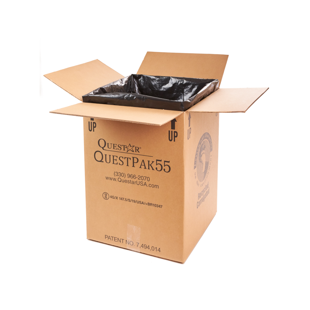 QP LabPack 55 Gal Lab Waste Box Kit