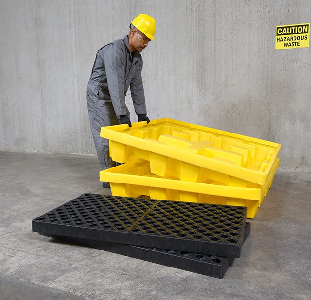 1231 Ultra-Spill Pallet® - Nestable with Drain