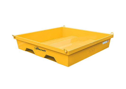 Steel Concrete Washout Pan 72″x72″x14″ (310 Gal)