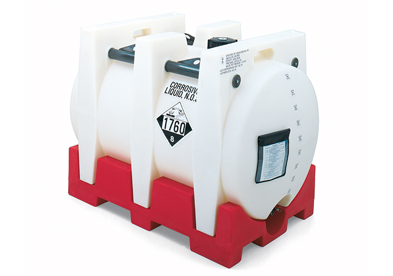 550 Gallon Megatainer LX IBC Portable Tank (Optional Lift Bars)