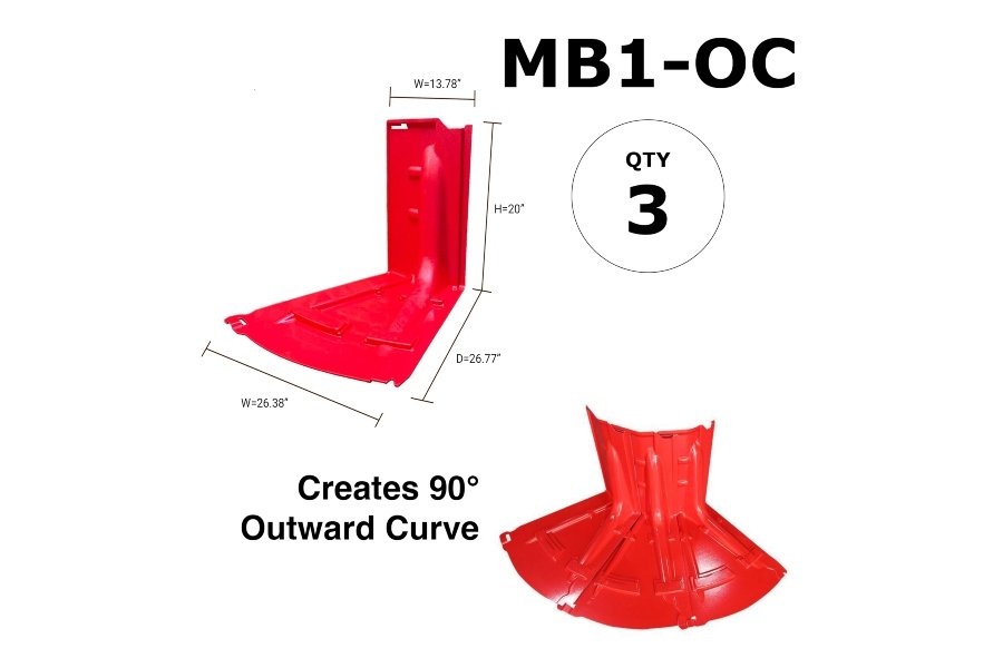 Mayim Modular Flood Barrier™ 30" Kits