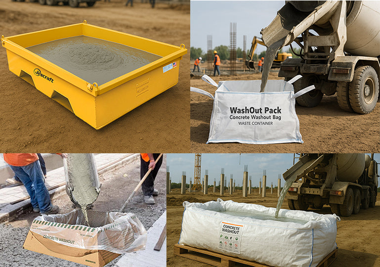 Concrete Washout Bags & Demo Bags