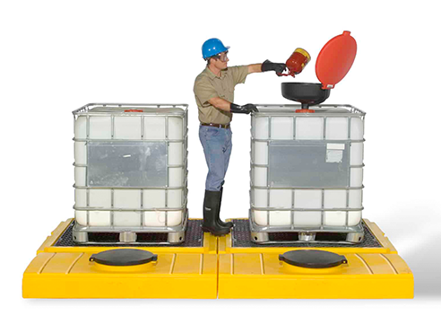 Ultra-Modular IBC Spill Pallet® 2-Tank Model