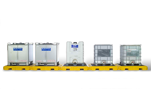 Ultra-Modular IBC Spill Pallet® 5-Tank Model