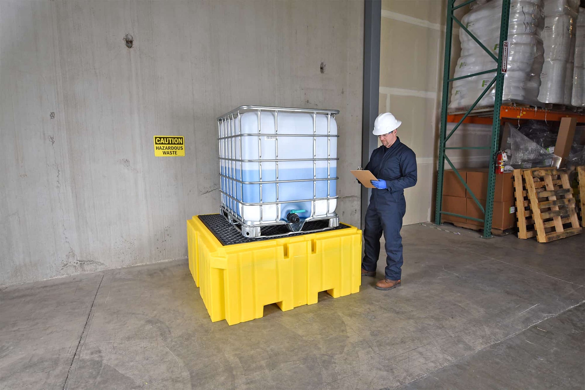 1157 Ultra-IBC Spill Pallet Plus® - WITHOUT Drain