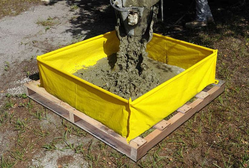 Ultra-Concrete Washout Berm: Durable and Portable Solution - SCI Containers