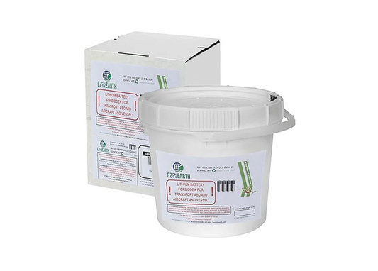 Prepaid Dry Cell Battery Recycling Container – 3.5 Gallon