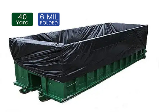 40 Yard Roll Off Liner - 6 Mil (Fold)