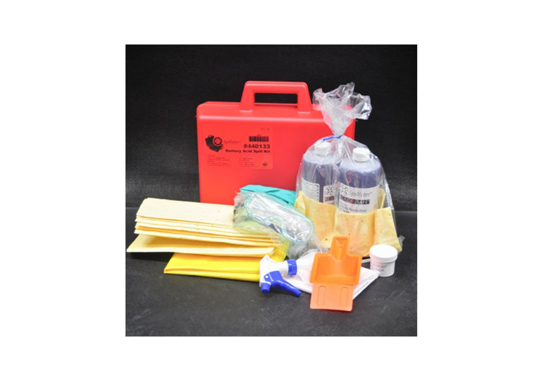 Spilfyter Grab & Go® Compact Battery Acid Spill Kit