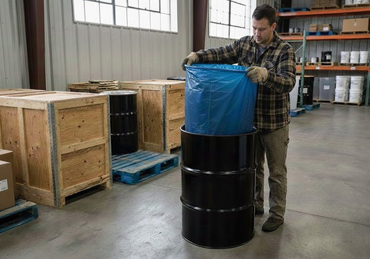 55 Gal Conductive Drum Liner - 4 Mil (Case of 100)