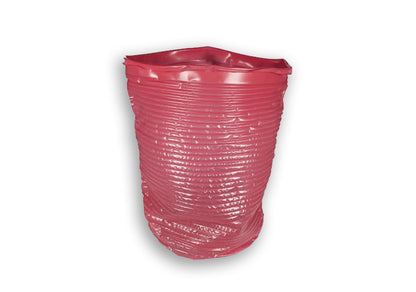 55 Gallon HDPE Pink Accordion Anti-Static Drum Liner - 15 mil - Per Case