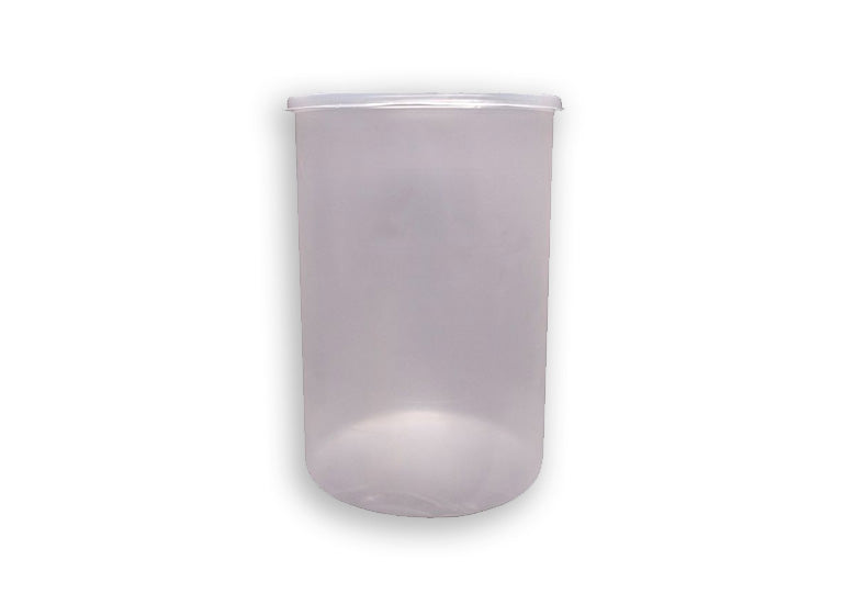 55 Gallon LDPE Natural Rigid Straight-Sided Drum Liner - 24 mil - Per Case