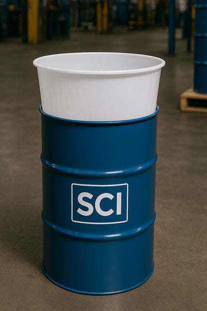 55 Gallon Straight Sided Seamless Drum Liners (Minimum 10)