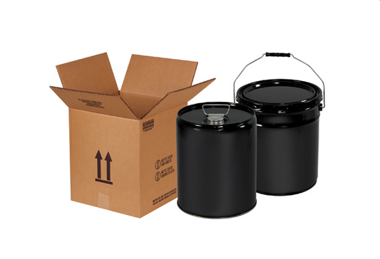 Haz Mat 5 Gallon Metal Pail Shipper Kit - Open and Closed (Set of 10)