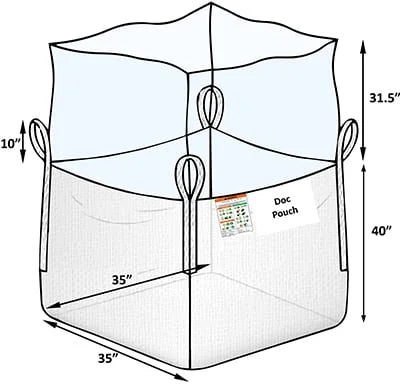 DEMO Debris Bag - DUFFLE TOP (50 Bag Packs)