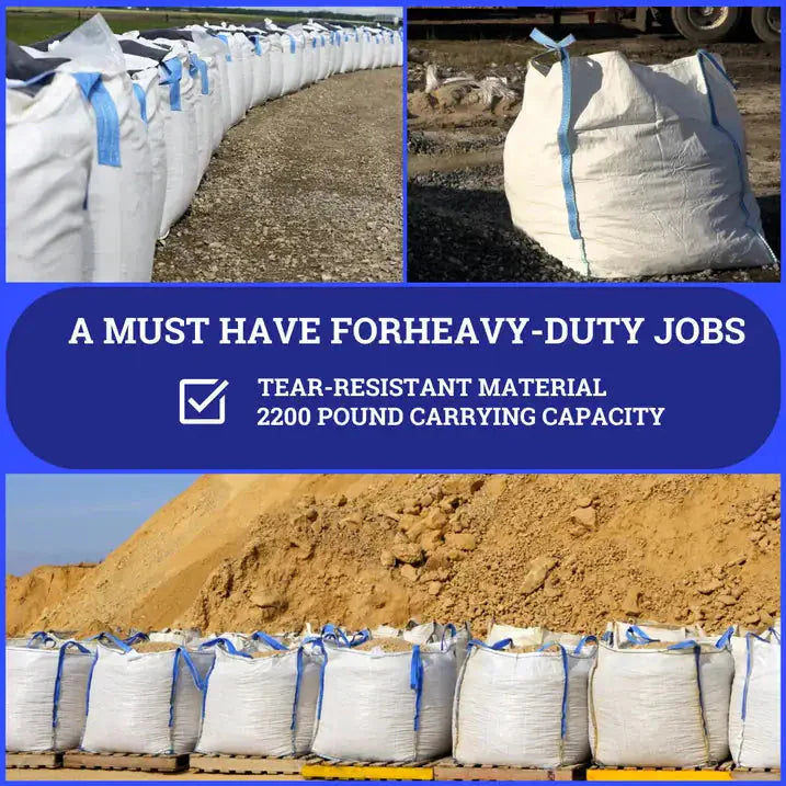 DEMO Debris Bag - DUFFLE TOP (25 Bag Packs) 3000lb Capacity WastePack