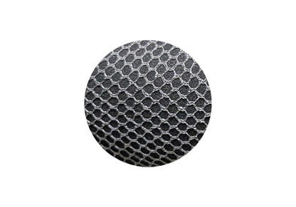 Close up of boom material