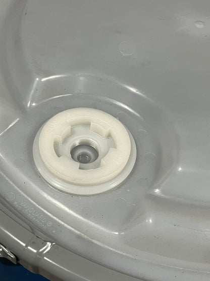 (New) Plastic 55 Gallon Open Top, Lever Lock, 2 Bung Cover