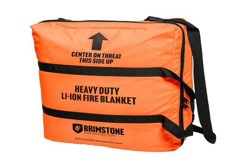 Brimstone Large Heavy Duty Preventer™ Li-Ion Fire Blanket - 10' x 10'