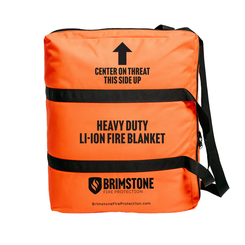 Brimstone Large+ Heavy Duty Preventer™ Li-Ion Fire Blanket - 16' x 16'