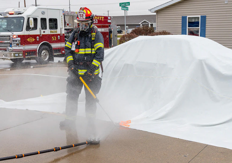 Brimstone EV Fire Suppressor System ST™ (Mister™ & Standard 20' x 25' EV Blanket Combo)