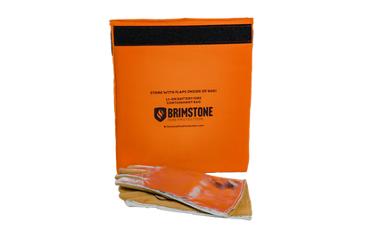 Brimstone Large Preventer™ Li-lon Fire Containment Bag (Laptop-Sized / 50 Wh)
