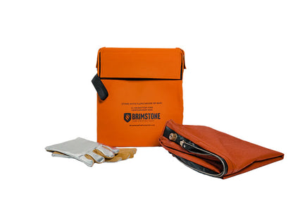 Large HD Preventer™ Plus Li-Ion Fire & Smoke Containment Bag KIT (Laptop-Sized / 100 Wh)