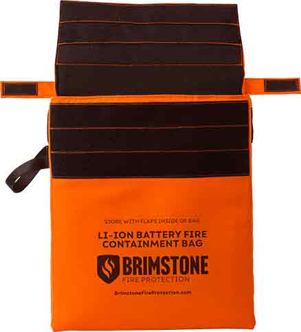 Brimstone Large Heavy Duty Preventer™ Li-lon Fire Containment Bag (Laptop-Sized)
