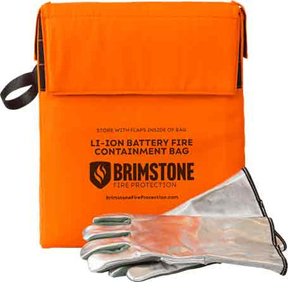 Brimstone Large Heavy Duty Preventer™ Li-lon Fire Containment Bag (Laptop-Sized)