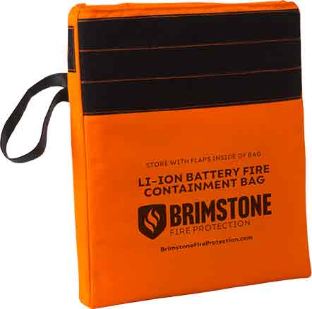 Brimstone Large Heavy Duty Preventer™ Li-lon Fire Containment Bag (Laptop-Sized)