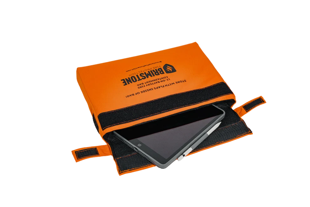 Small HD Preventer™ Plus Li-lon Fire & Smoke Containment Bag KIT (Tablet or Phone-Sized / 100 Wh)