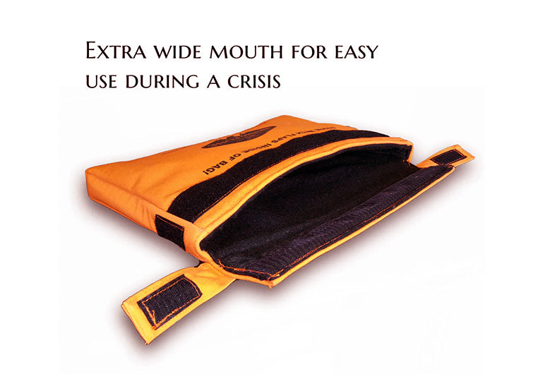 Brimstone Small Preventer™ Li-lon Fire Containment Bag (Tablet/Phone-Sized)