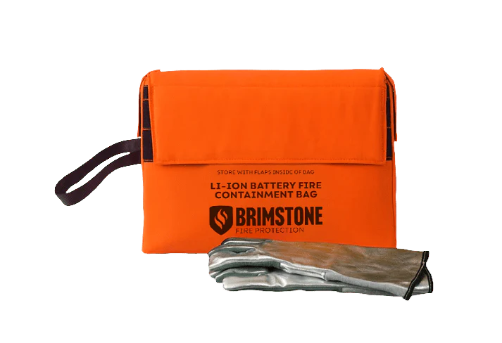 Brimstone Small Heavy Duty Preventer™ Li-lon Fire Containment Bag (Tablet/Phone-Sized)