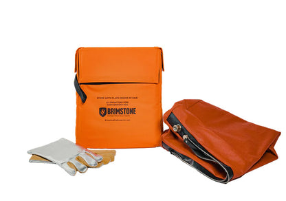 Large HD Preventer™ Plus Li-Ion Fire & Smoke Containment Bag KIT (Laptop-Sized / 100 Wh)