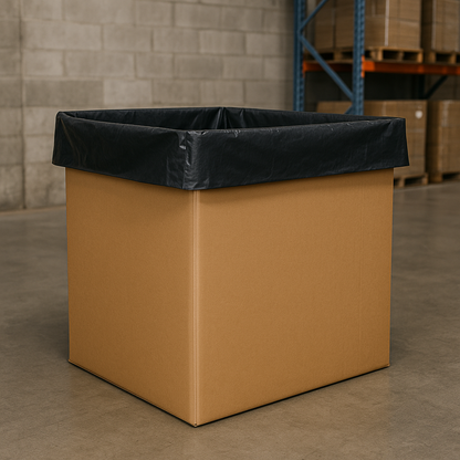 2 Mil Gaylord Liner, Black - 50 per Roll (Various Sizes)