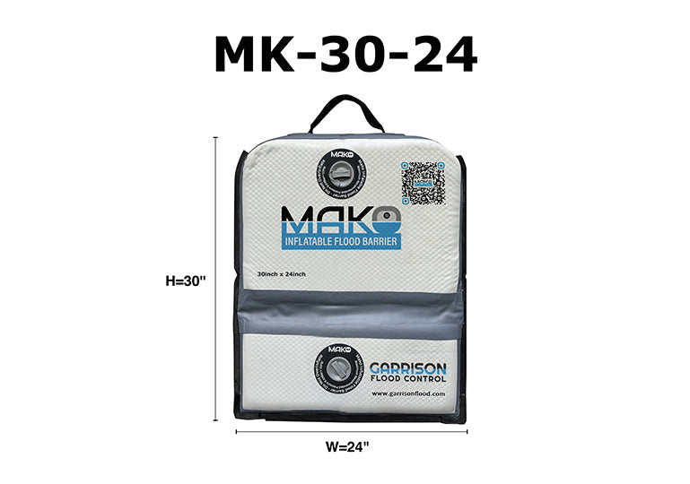 30" MAKO Inflatable Flood Barriers