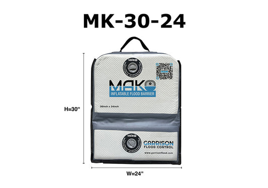 30" MAKO Inflatable Flood Barriers
