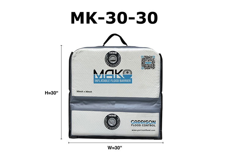30" MAKO Inflatable Flood Barriers