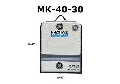 40" MAKO Inflatable Flood Barriers