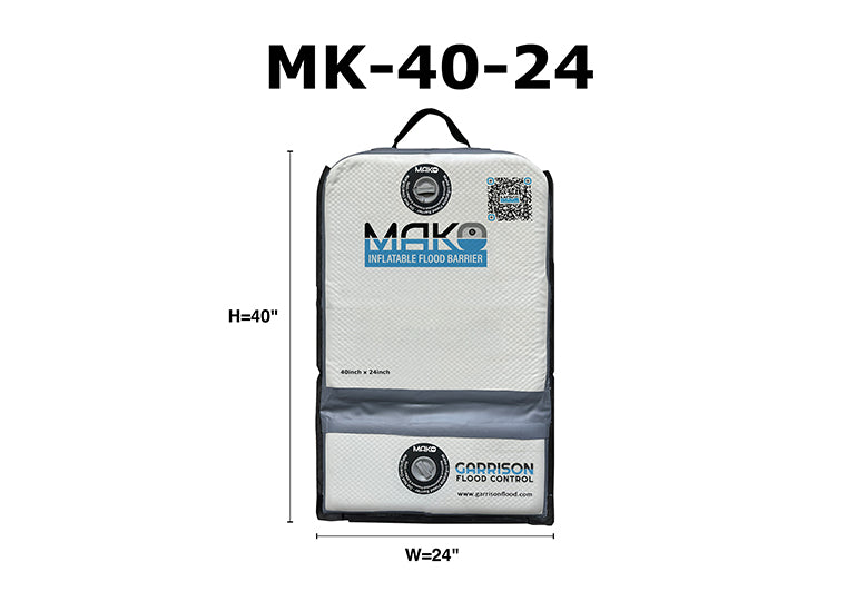 40" MAKO Inflatable Flood Barriers
