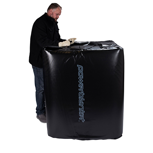 275 Gallon Tote Heater - Model "Powerblanket"